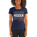 Ladies' Short Sleeve T-shirt White Logo
