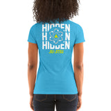 Ladies' Short Sleeve T-shirt White Logo