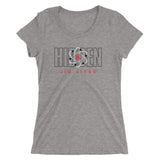 Ladies' short sleeve t-shirt Black Logo