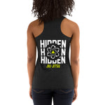 Women's Racerback Tank White Logo