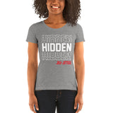 Ladies' Short Sleeve T-shirt White Logo